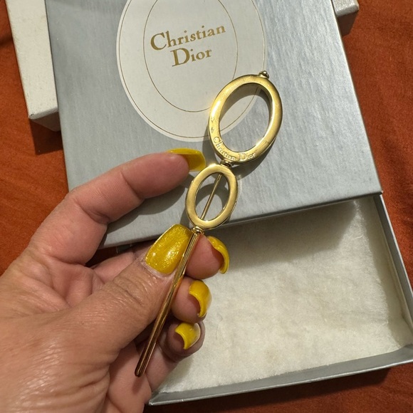 Dior Gold Brooch - Picture 1 of 3